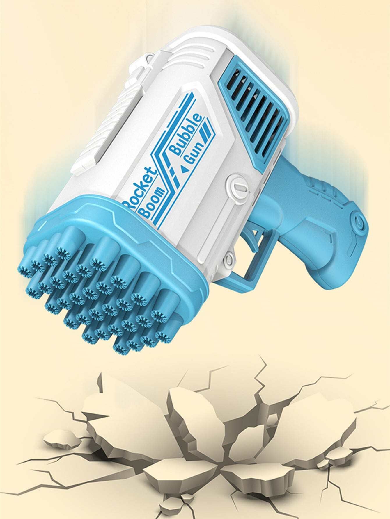 SUPER FUN BUBBLE GUN, you can shoot hundreds of bubbles having a blast why bother blowing bubbles one by one