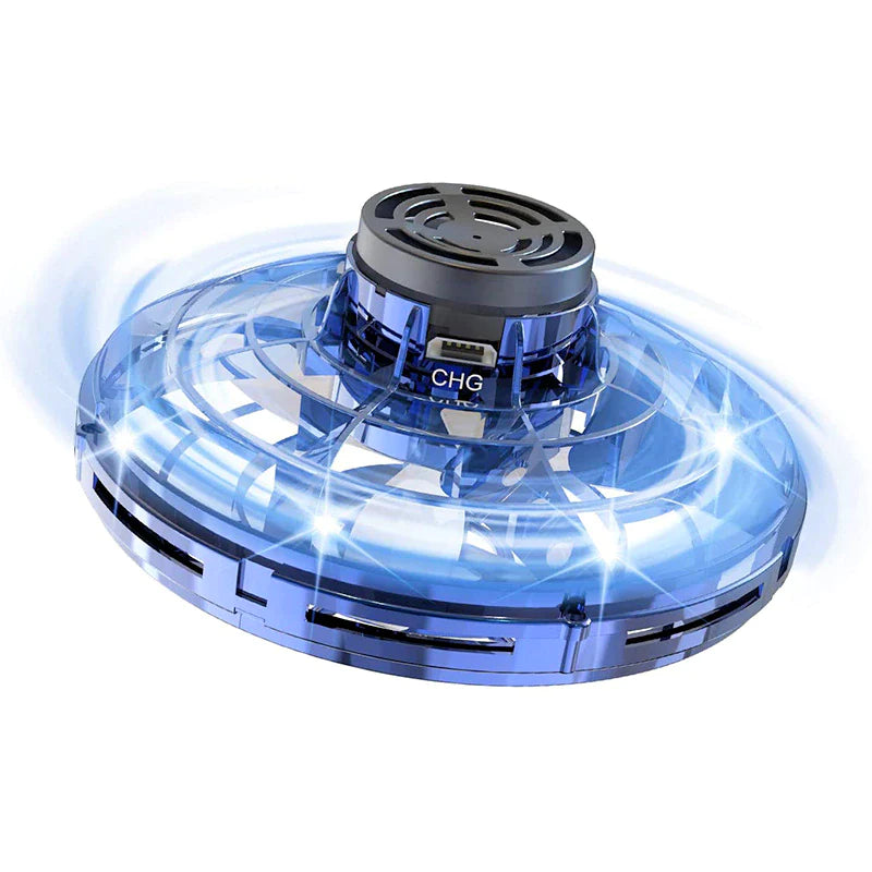 "Flying UFO Spinner Ball Drone: The Ultimate Stress-Relief Toy for Kids and Adults!"