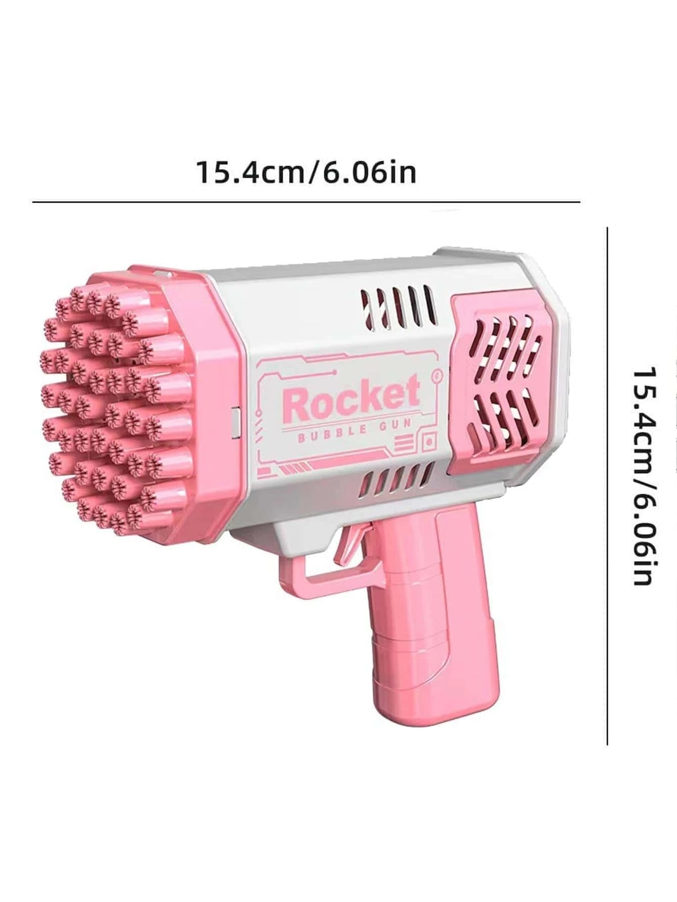 SUPER FUN BUBBLE GUN, you can shoot hundreds of bubbles having a blast why bother blowing bubbles one by one