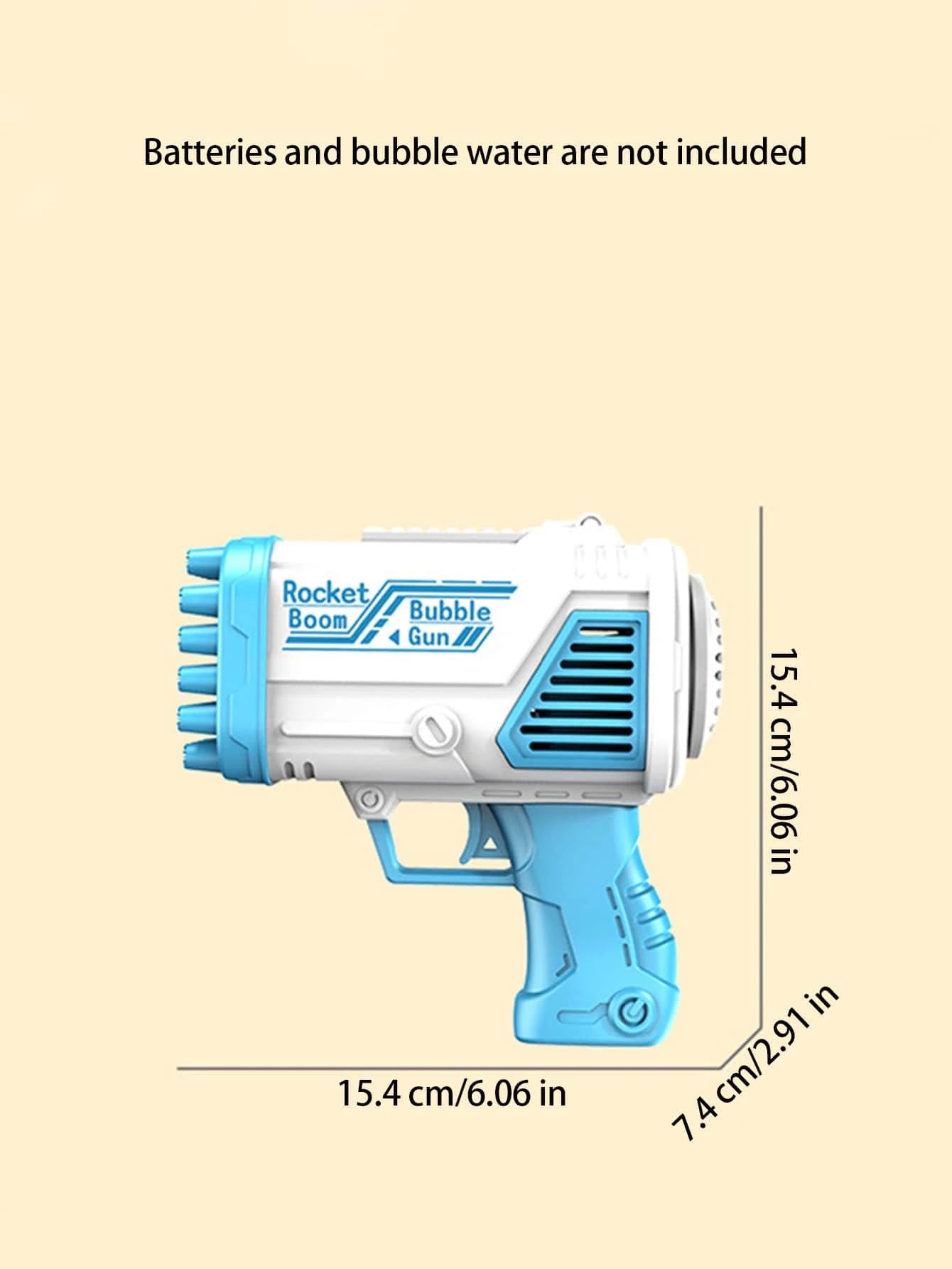 SUPER FUN BUBBLE GUN, you can shoot hundreds of bubbles having a blast why bother blowing bubbles one by one