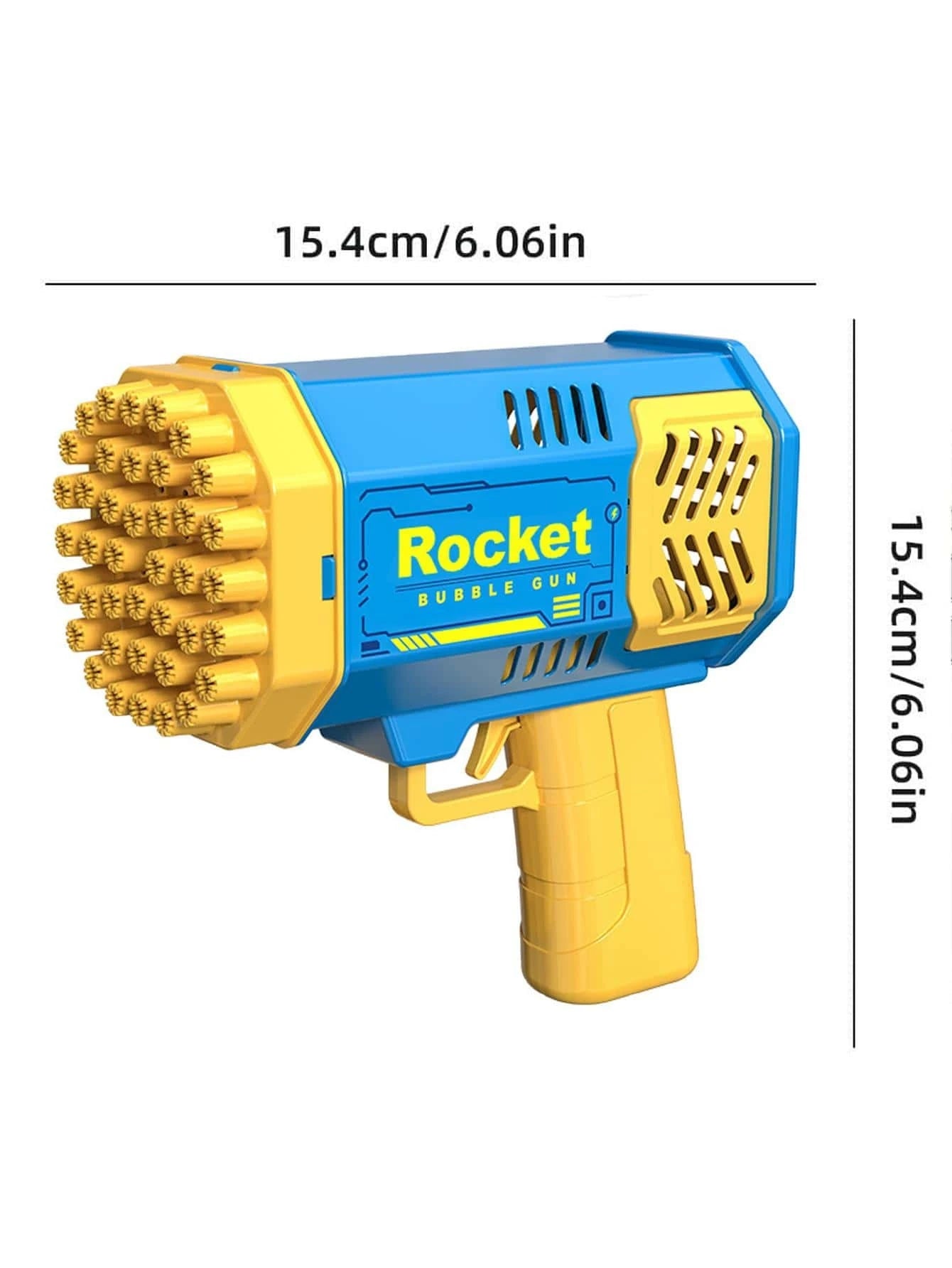 SUPER FUN BUBBLE GUN, you can shoot hundreds of bubbles having a blast why bother blowing bubbles one by one