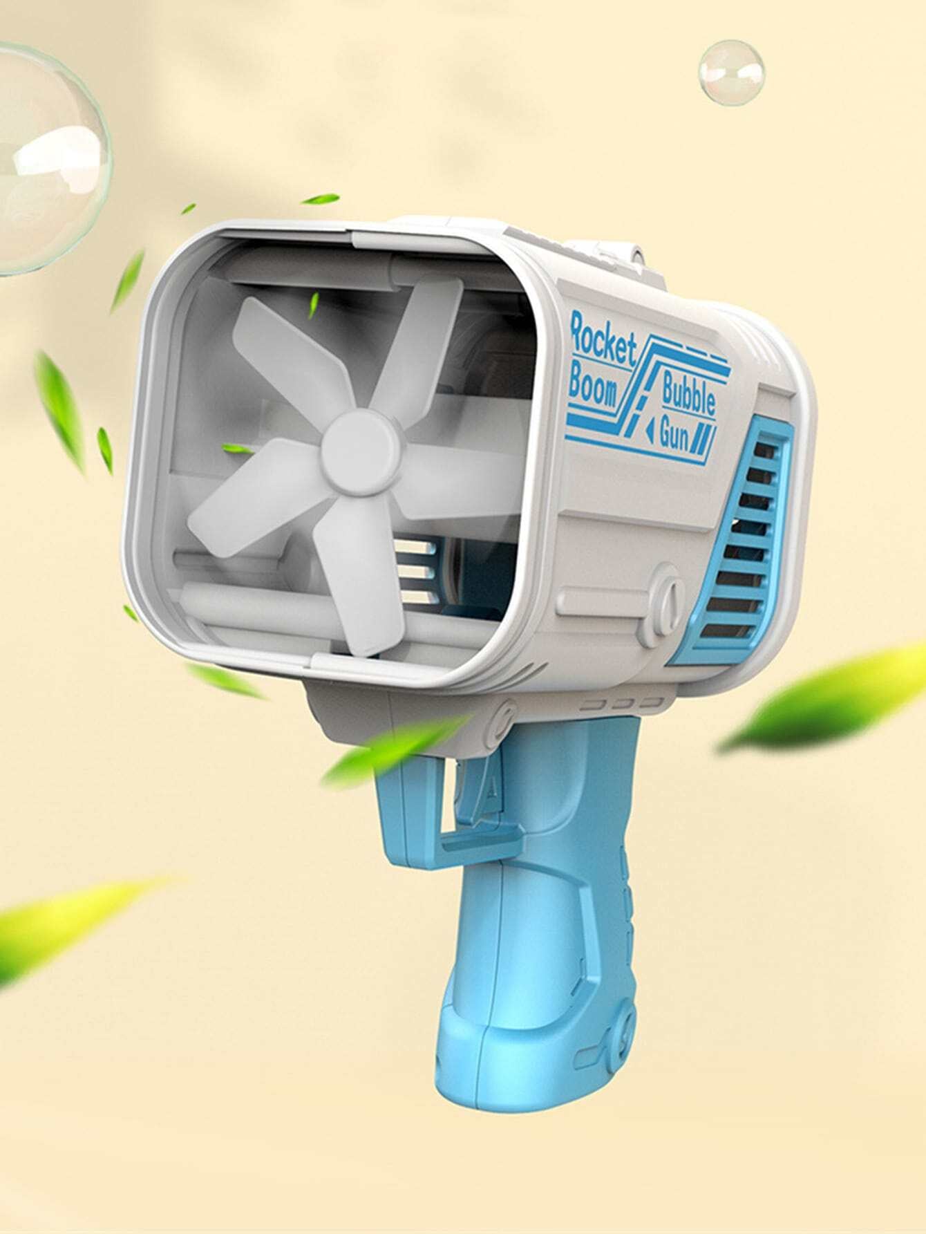 SUPER FUN BUBBLE GUN, you can shoot hundreds of bubbles having a blast why bother blowing bubbles one by one